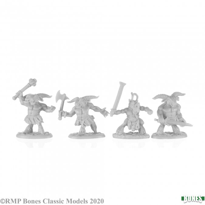 Reaper Bones: Minitaurs (4) | Dragon's Lair Comics and Fantasy Houston TX