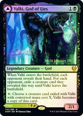 Valki, God of Lies // Tibalt, Cosmic Impostor [Kaldheim Prerelease Promos] | Dragon's Lair Comics and Fantasy Houston TX