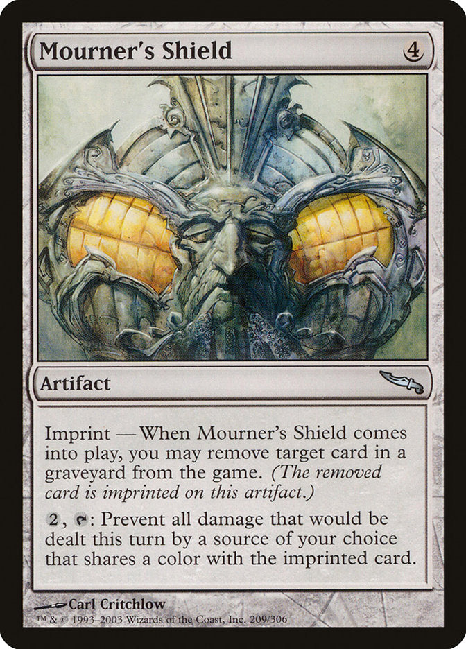 Mourner's Shield [Mirrodin] | Dragon's Lair Comics and Fantasy Houston TX