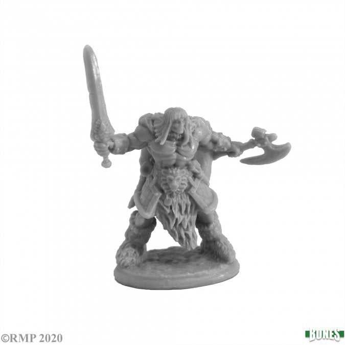 Reaper Bones: Human Barbarian, Ankoa | Dragon's Lair Comics and Fantasy Houston TX