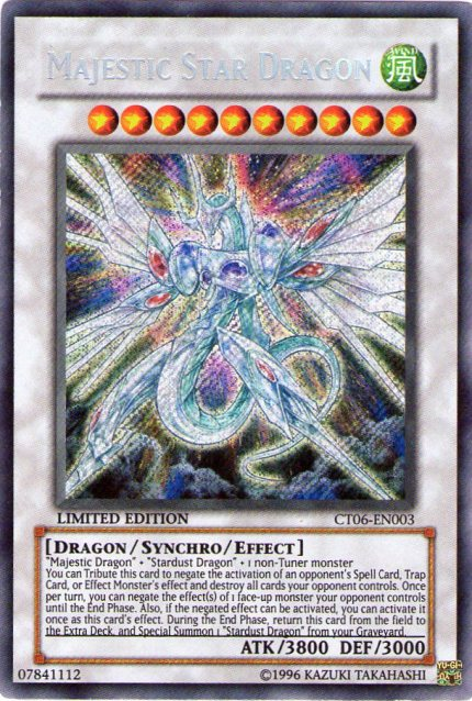 Majestic Star Dragon [CT06-EN003] Secret Rare | Dragon's Lair Comics and Fantasy Houston TX