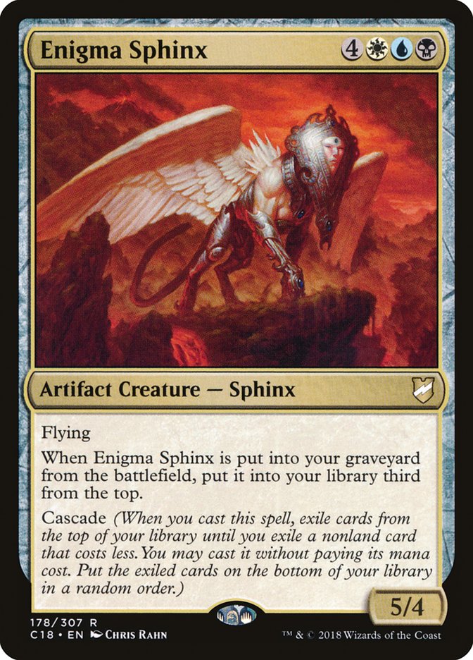 Enigma Sphinx [Commander 2018] | Dragon's Lair Comics and Fantasy Houston TX