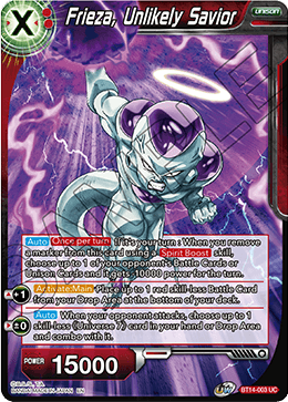 Frieza, Unlikely Savior (BT14-003) [Cross Spirits] | Dragon's Lair Comics and Fantasy Houston TX