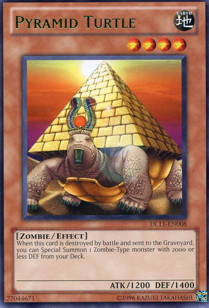 Pyramid Turtle (Green) [DL11-EN008] Rare | Dragon's Lair Comics and Fantasy Houston TX