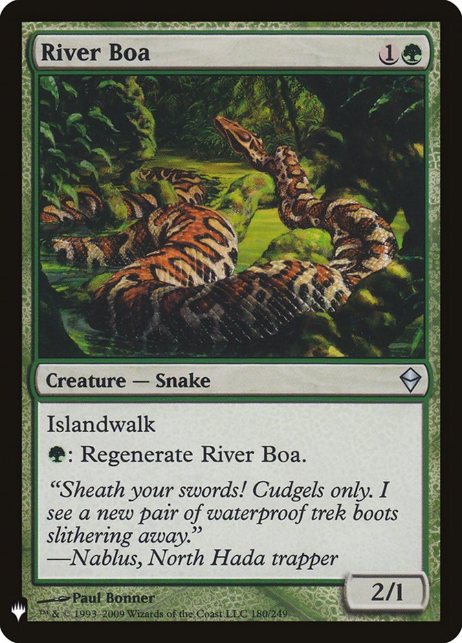 River Boa [Mystery Booster] | Dragon's Lair Comics and Fantasy Houston TX