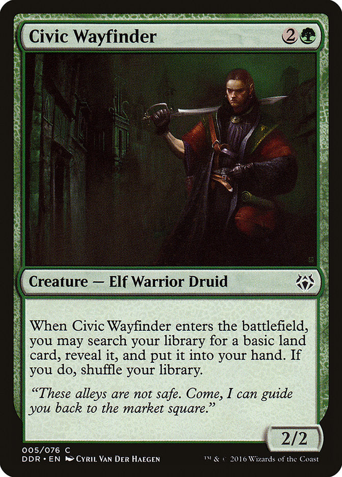 Civic Wayfinder [Duel Decks: Nissa vs. Ob Nixilis] | Dragon's Lair Comics and Fantasy Houston TX