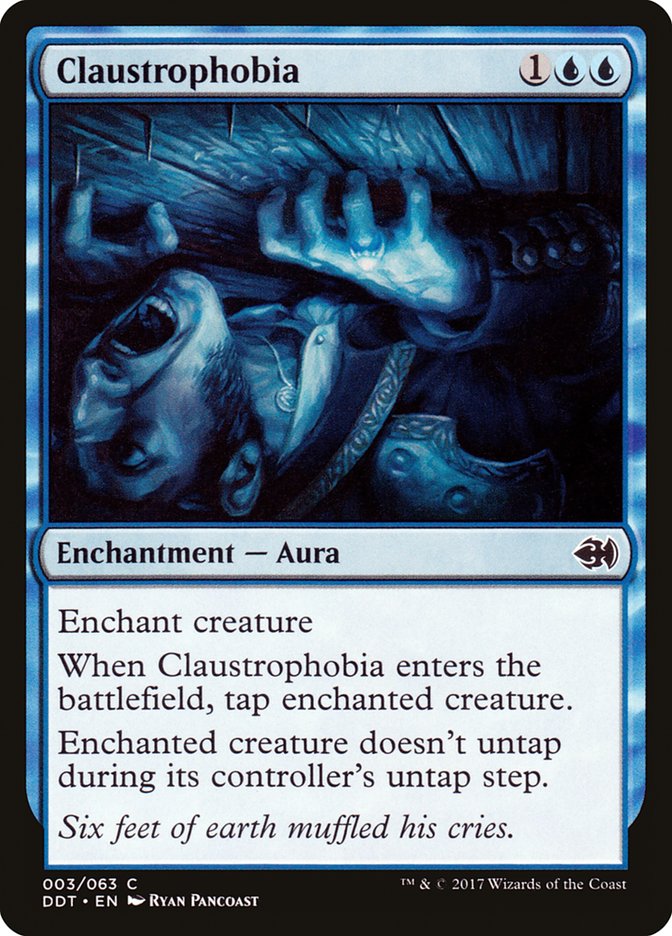 Claustrophobia [Duel Decks: Merfolk vs. Goblins] | Dragon's Lair Comics and Fantasy Houston TX