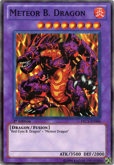 Meteor B. Dragon [PRC1-EN004] Super Rare | Dragon's Lair Comics and Fantasy Houston TX