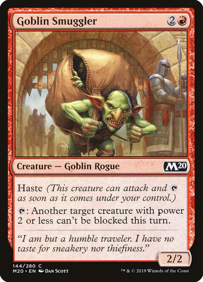 Goblin Smuggler [Core Set 2020] | Dragon's Lair Comics and Fantasy Houston TX