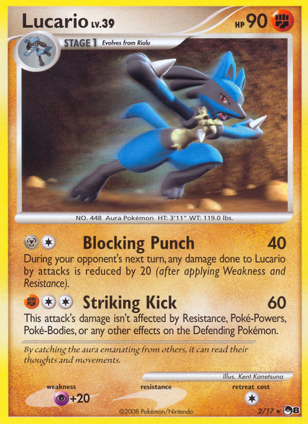 Lucario (2/17) [POP Series 8] | Dragon's Lair Comics and Fantasy Houston TX