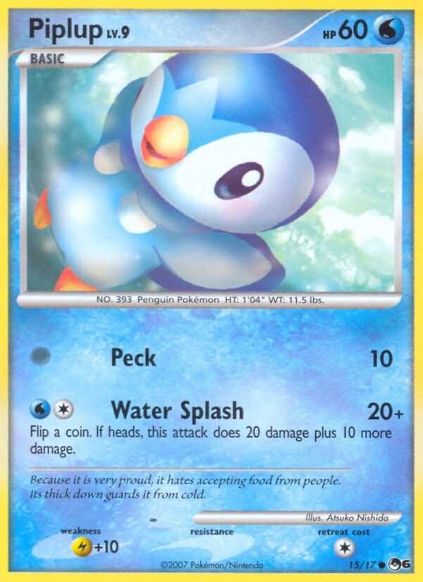 Piplup (15/17) [POP Series 6] | Dragon's Lair Comics and Fantasy Houston TX