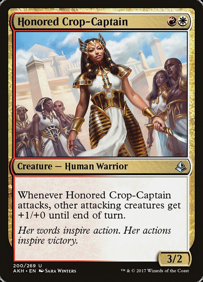 Honored Crop-Captain [Amonkhet] | Dragon's Lair Comics and Fantasy Houston TX