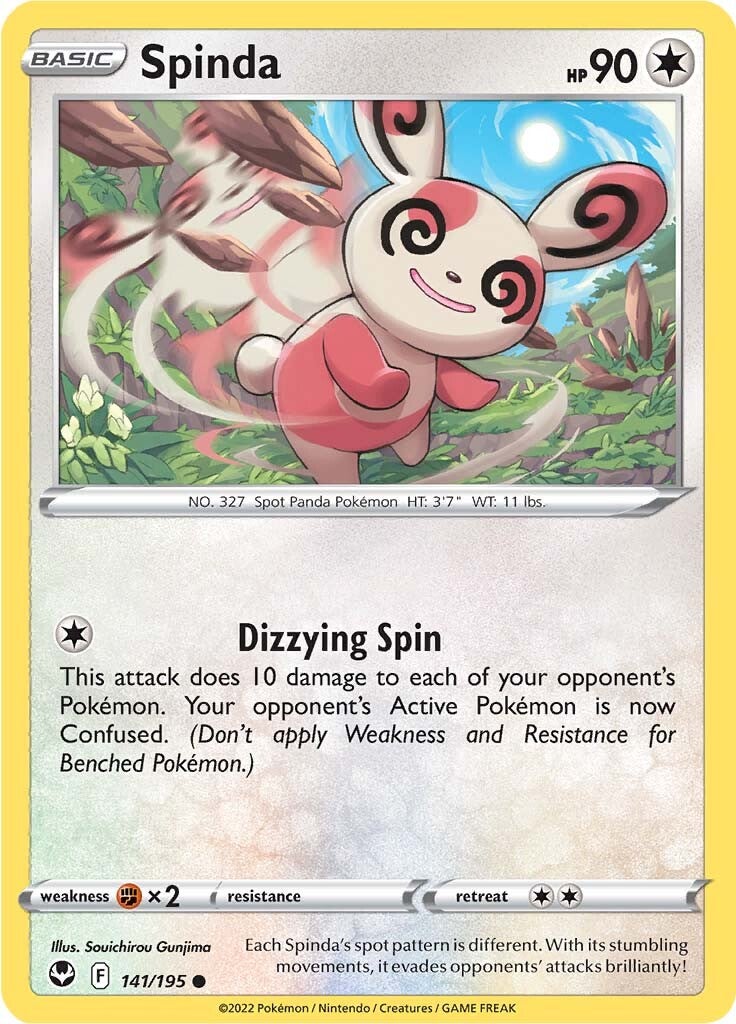 Spinda (141/195) [Sword & Shield: Silver Tempest] | Dragon's Lair Comics and Fantasy Houston TX