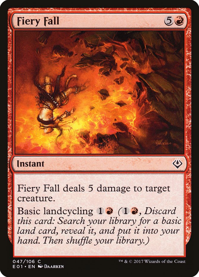 Fiery Fall [Archenemy: Nicol Bolas] | Dragon's Lair Comics and Fantasy Houston TX