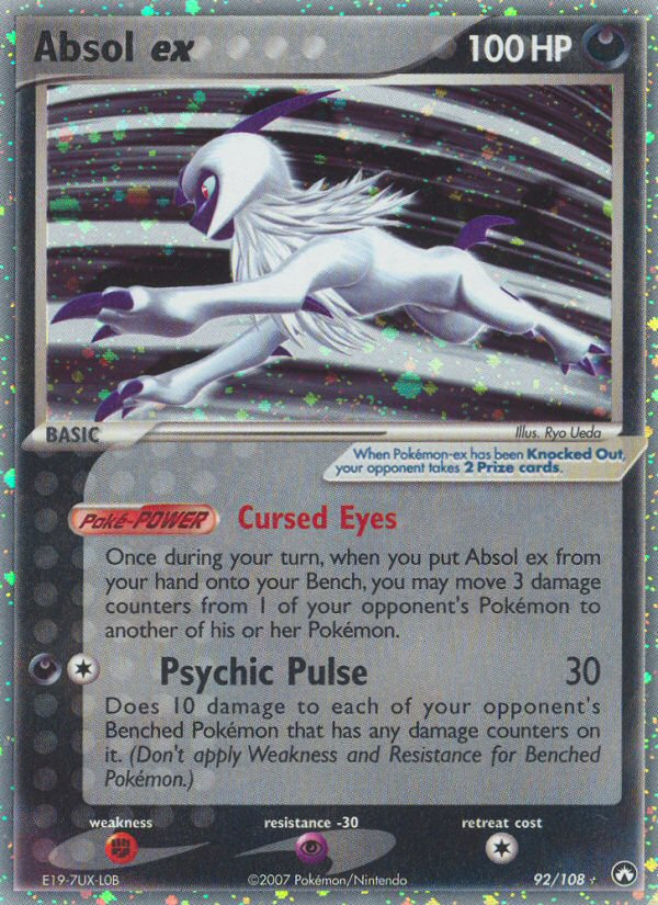 Absol ex (92/108) [EX: Power Keepers] | Dragon's Lair Comics and Fantasy Houston TX