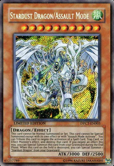 Stardust Dragon/Assault Mode (Secret) [DPCT-EN003] Secret Rare | Dragon's Lair Comics and Fantasy Houston TX