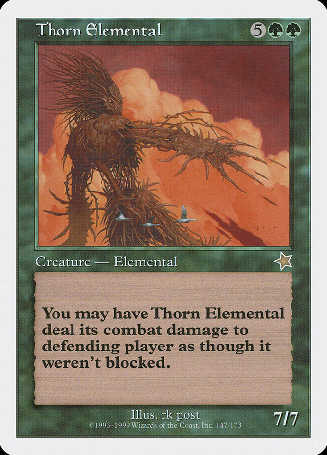 Thorn Elemental [Starter 1999] | Dragon's Lair Comics and Fantasy Houston TX