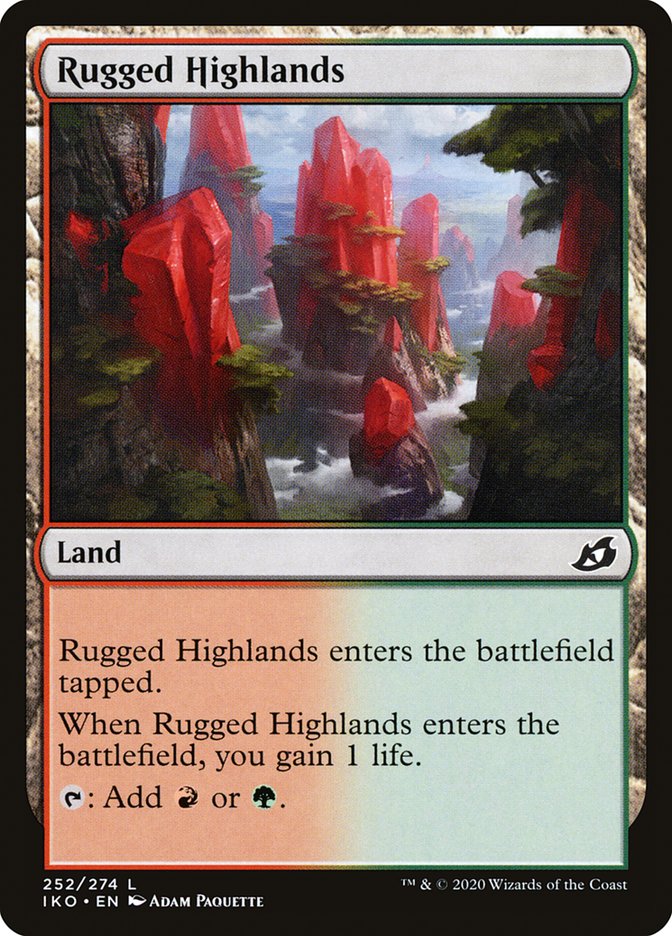 Rugged Highlands [Ikoria: Lair of Behemoths] | Dragon's Lair Comics and Fantasy Houston TX