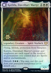 Katilda, Dawnhart Martyr // Katilda's Rising Dawn [Innistrad: Crimson Vow Prerelease Promos] | Dragon's Lair Comics and Fantasy Houston TX