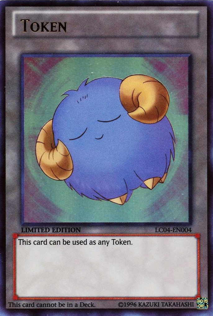 Blue Sheep Token [LC04-EN004] Ultra Rare | Dragon's Lair Comics and Fantasy Houston TX