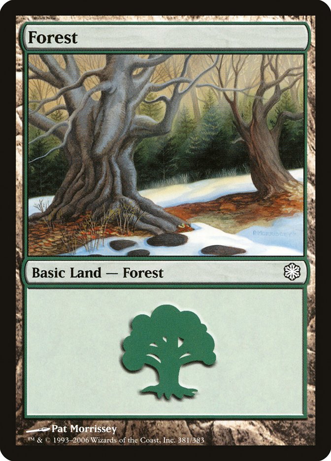 Forest (381) [Coldsnap Theme Decks] | Dragon's Lair Comics and Fantasy Houston TX