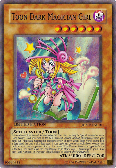 Toon Dark Magician Girl [JUMP-EN010] Ultra Rare | Dragon's Lair Comics and Fantasy Houston TX