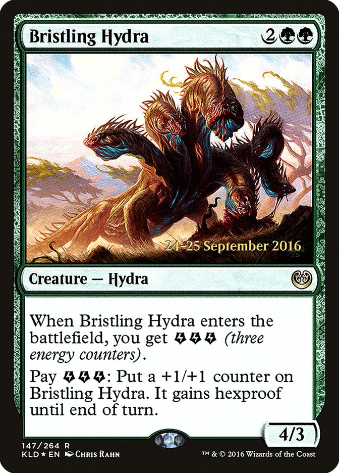 Bristling Hydra [Kaladesh Prerelease Promos] | Dragon's Lair Comics and Fantasy Houston TX