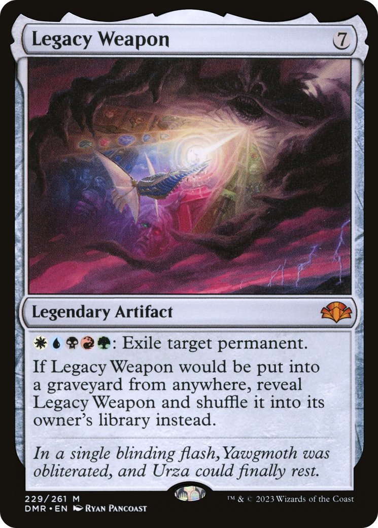 Legacy Weapon [Dominaria Remastered] | Dragon's Lair Comics and Fantasy Houston TX