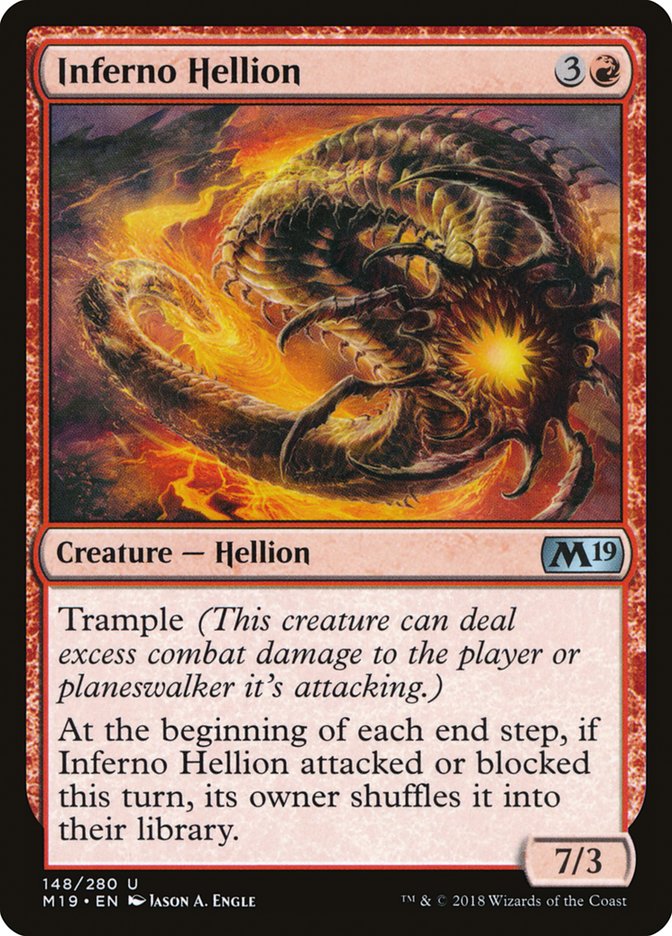 Inferno Hellion [Core Set 2019] | Dragon's Lair Comics and Fantasy Houston TX