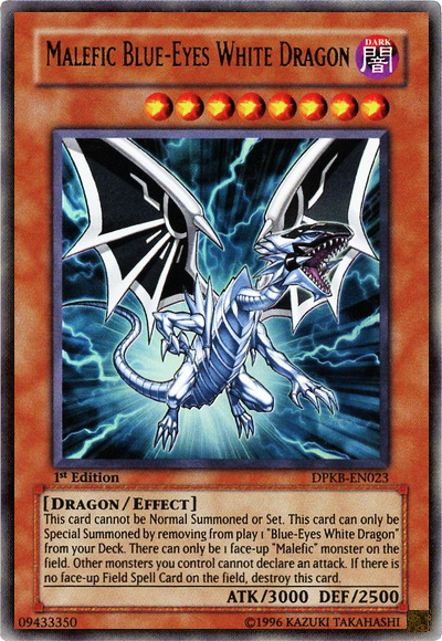 Malefic Blue-Eyes White Dragon [DPKB-EN023] Ultra Rare | Dragon's Lair Comics and Fantasy Houston TX