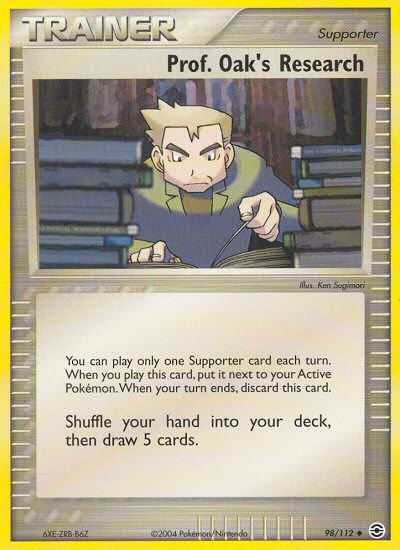 Prof. Oak's Research (98/112) [EX: FireRed & LeafGreen] | Dragon's Lair Comics and Fantasy Houston TX