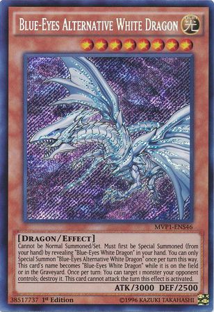 Blue-Eyes Alternative White Dragon [MVP1-ENS46] Secret Rare | Dragon's Lair Comics and Fantasy Houston TX