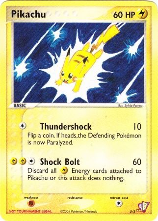 Pikachu (5/5) [Kids WB Promos] | Dragon's Lair Comics and Fantasy Houston TX