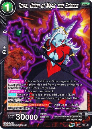 Towa, Union of Magic and Science (BT11-139) [Vermilion Bloodline] | Dragon's Lair Comics and Fantasy Houston TX