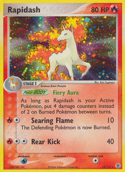 Rapidash (13/112) [EX: FireRed & LeafGreen] | Dragon's Lair Comics and Fantasy Houston TX