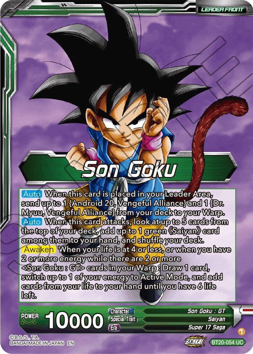 Son Goku // SS4 Son Goku, Betting It All (BT20-054) [Power Absorbed] | Dragon's Lair Comics and Fantasy Houston TX