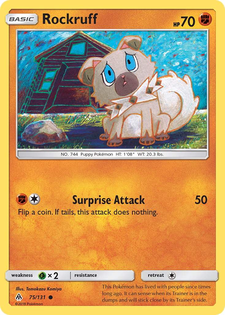 Rockruff (75/131) [Sun & Moon: Forbidden Light] | Dragon's Lair Comics and Fantasy Houston TX