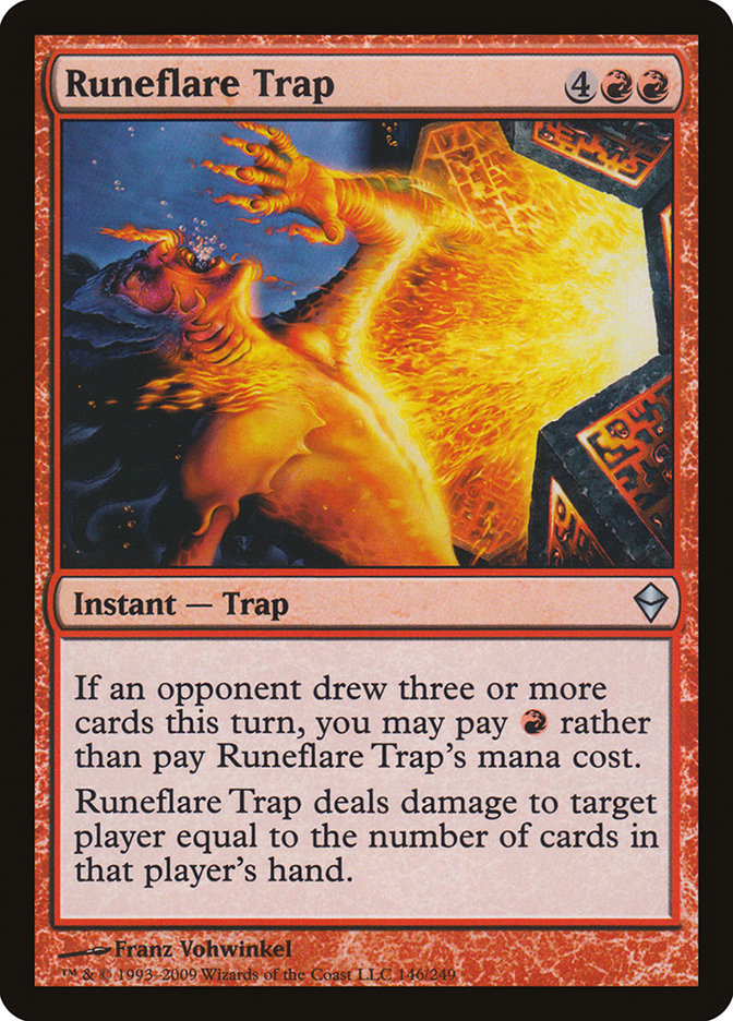 Runeflare Trap [Zendikar] | Dragon's Lair Comics and Fantasy Houston TX