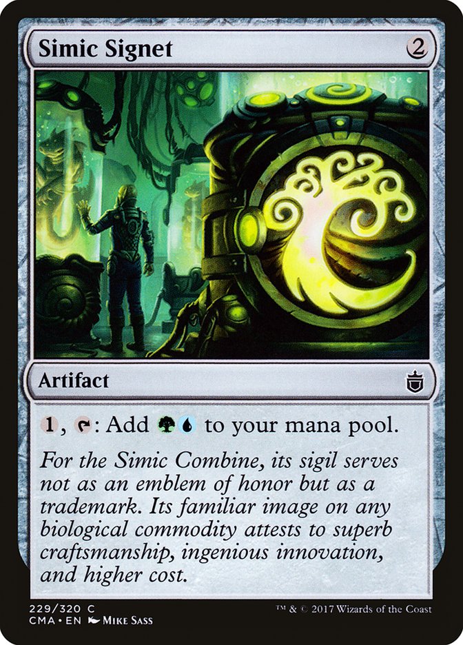 Simic Signet [Commander Anthology] | Dragon's Lair Comics and Fantasy Houston TX