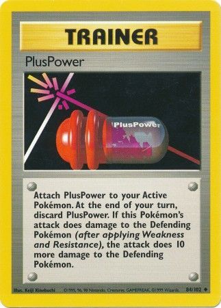 PlusPower (84/102) [Base Set Unlimited] | Dragon's Lair Comics and Fantasy Houston TX