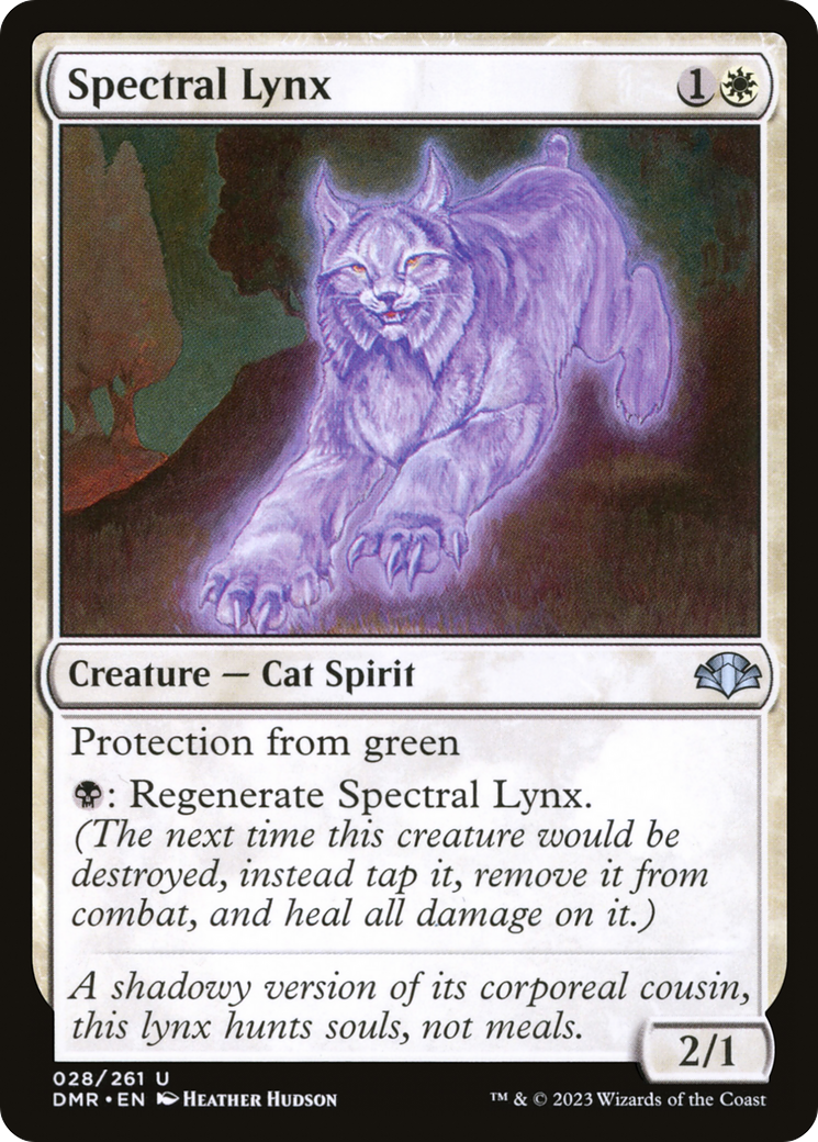 Spectral Lynx [Dominaria Remastered] | Dragon's Lair Comics and Fantasy Houston TX