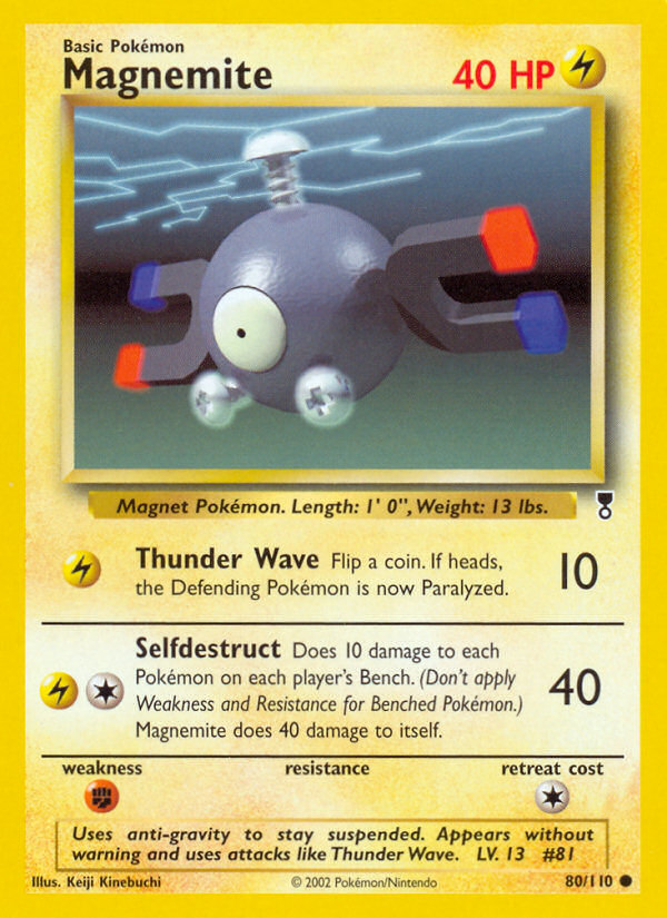 Magnemite (80/110) [Legendary Collection] | Dragon's Lair Comics and Fantasy Houston TX