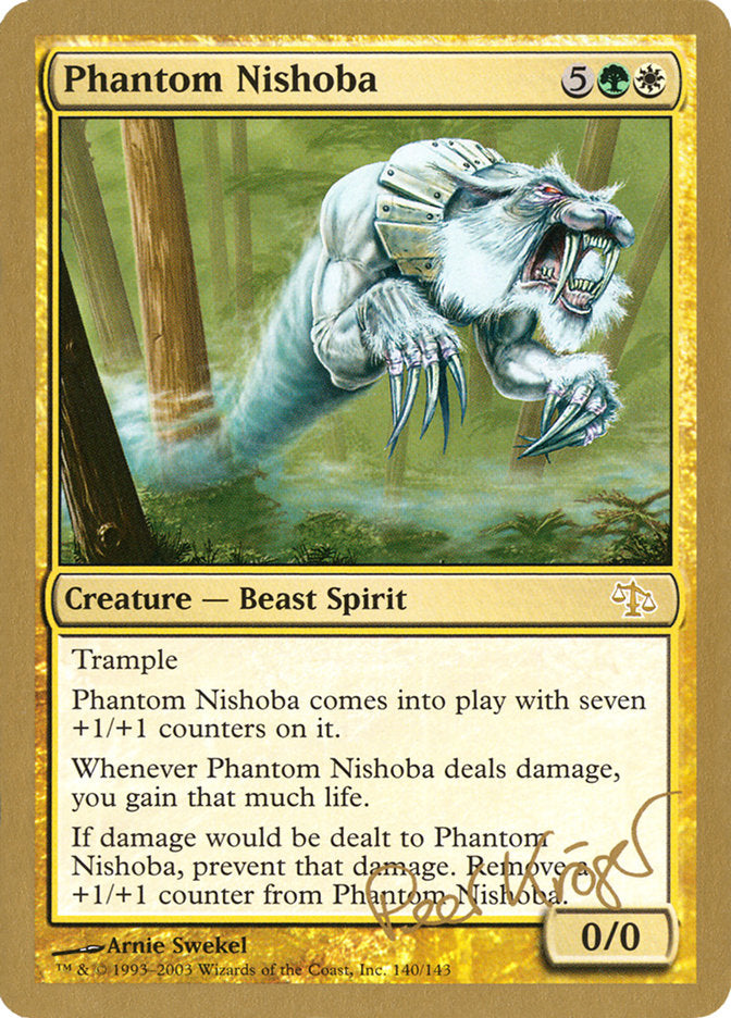 Phantom Nishoba (Peer Kroger) [World Championship Decks 2003] | Dragon's Lair Comics and Fantasy Houston TX