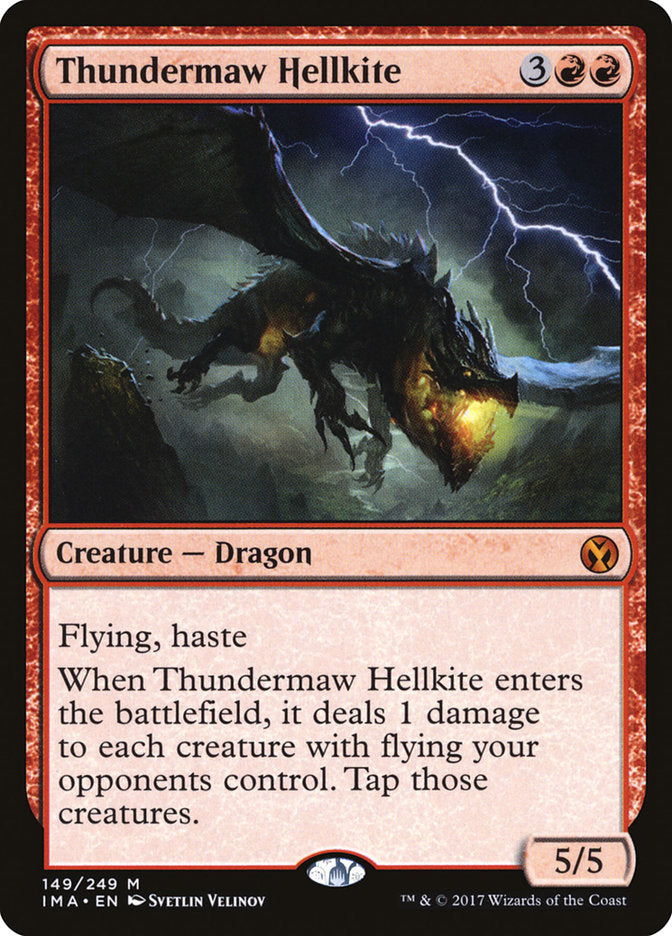 Thundermaw Hellkite [Iconic Masters] | Dragon's Lair Comics and Fantasy Houston TX