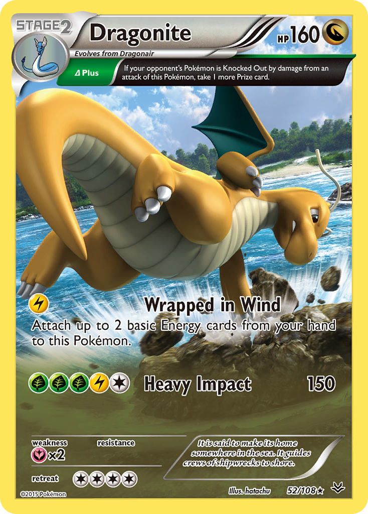 Dragonite (52/108) [XY: Roaring Skies] | Dragon's Lair Comics and Fantasy Houston TX