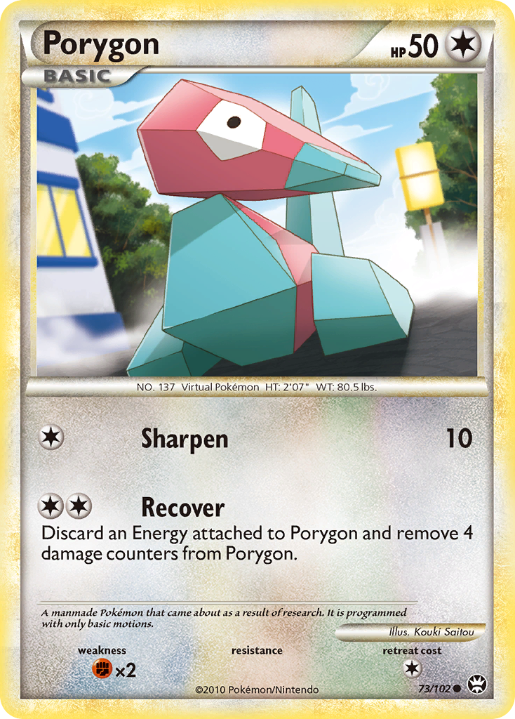 Porygon (73/102) [HeartGold & SoulSilver: Triumphant] | Dragon's Lair Comics and Fantasy Houston TX