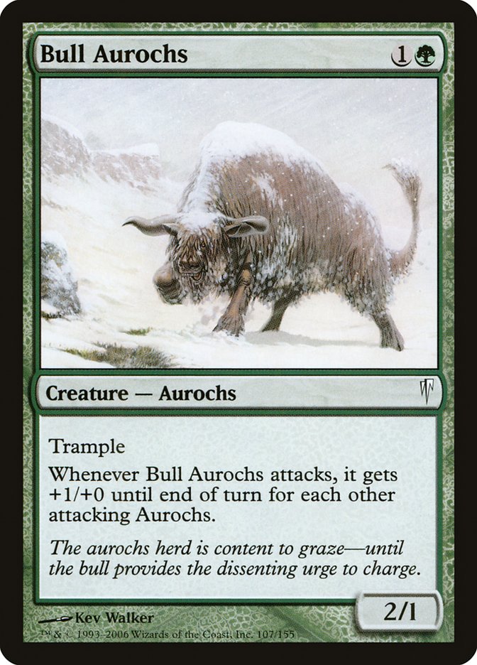 Bull Aurochs [Coldsnap] | Dragon's Lair Comics and Fantasy Houston TX