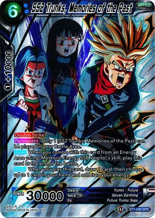 SS2 Trunks, Memories of the Past (SPR) (BT7-030) [Assault of the Saiyans] | Dragon's Lair Comics and Fantasy Houston TX