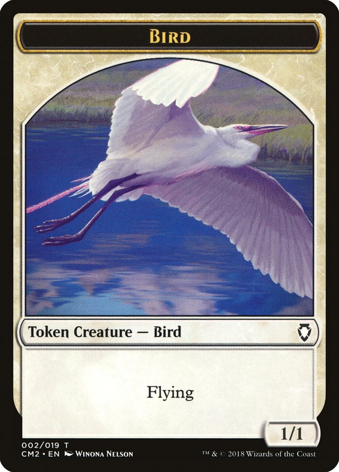 Bird Token [Commander Anthology Volume II Tokens] | Dragon's Lair Comics and Fantasy Houston TX