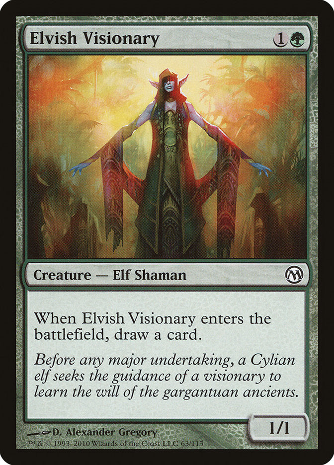 Elvish Visionary [Duels of the Planeswalkers] | Dragon's Lair Comics and Fantasy Houston TX